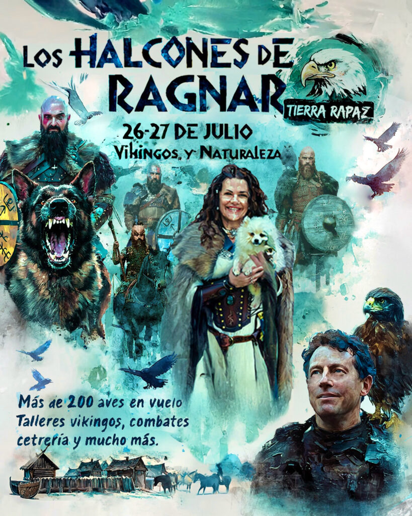 EL 26 y 27 de JULIO EN EL PARQUE TIERRA RAPAZ ESPECIAL VIKINGOS